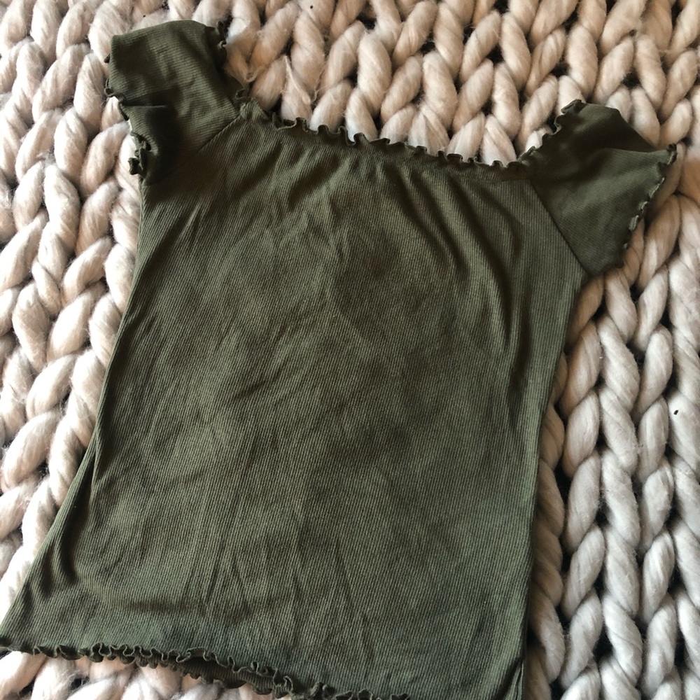 Hollister off the shoulder top